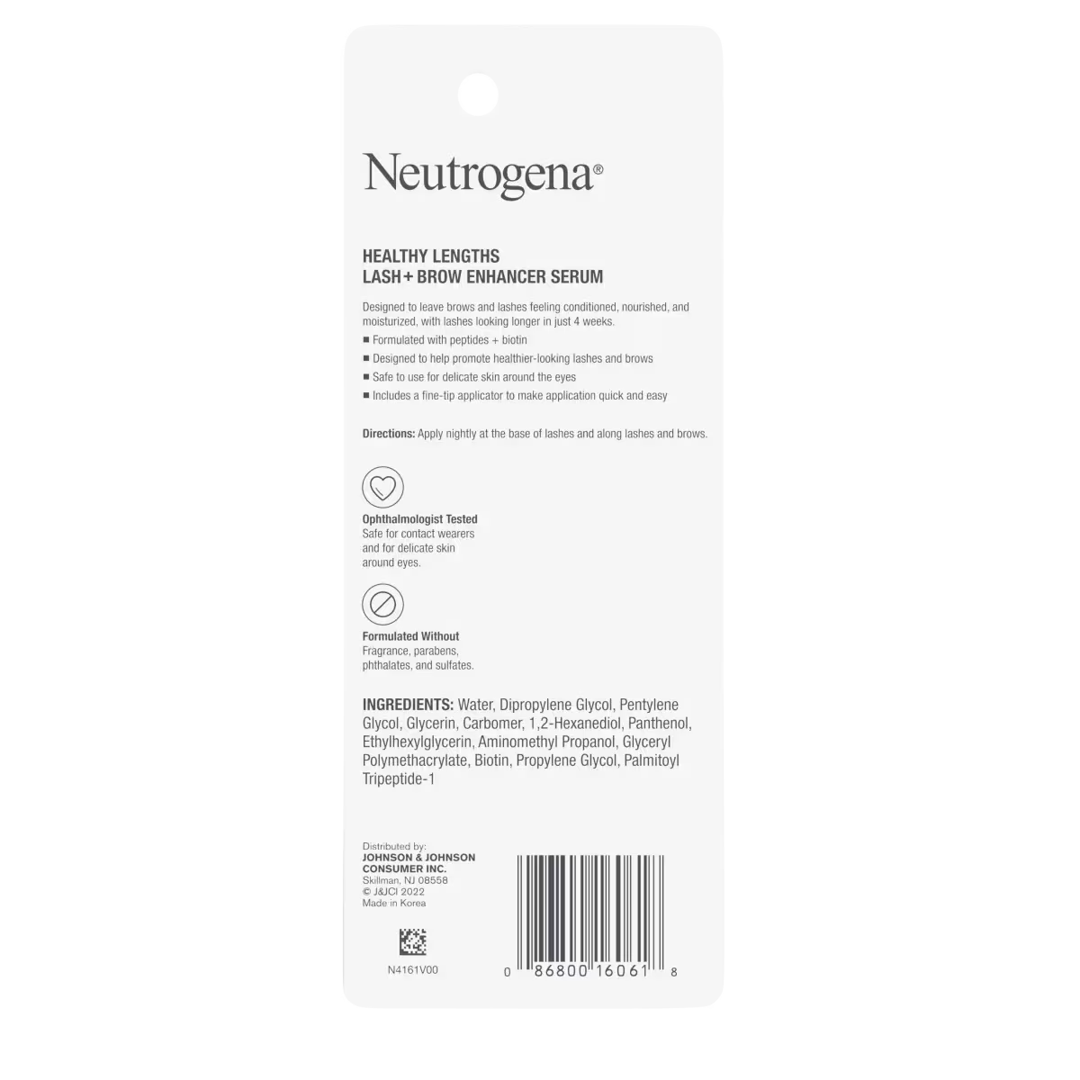 Neutrogena® Healthy Lash + Brow Serum, 0.08 Oz - US 1332
