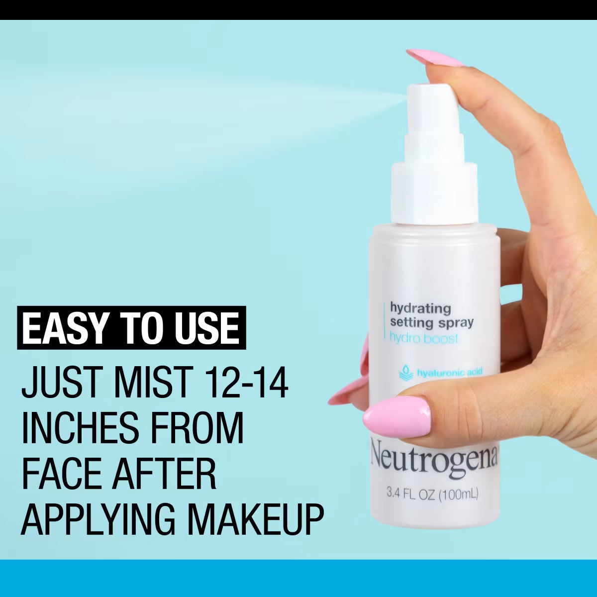 Neutrogena® Hydro Boost Hydrating Makeup Setting Spray, 3.4 Fl. Oz - US 7184