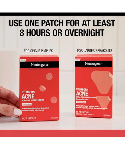 Neutrogena Stubborn Acne® Ultra-Thin Blemish Patches - 16 Ct Patches - US 2409