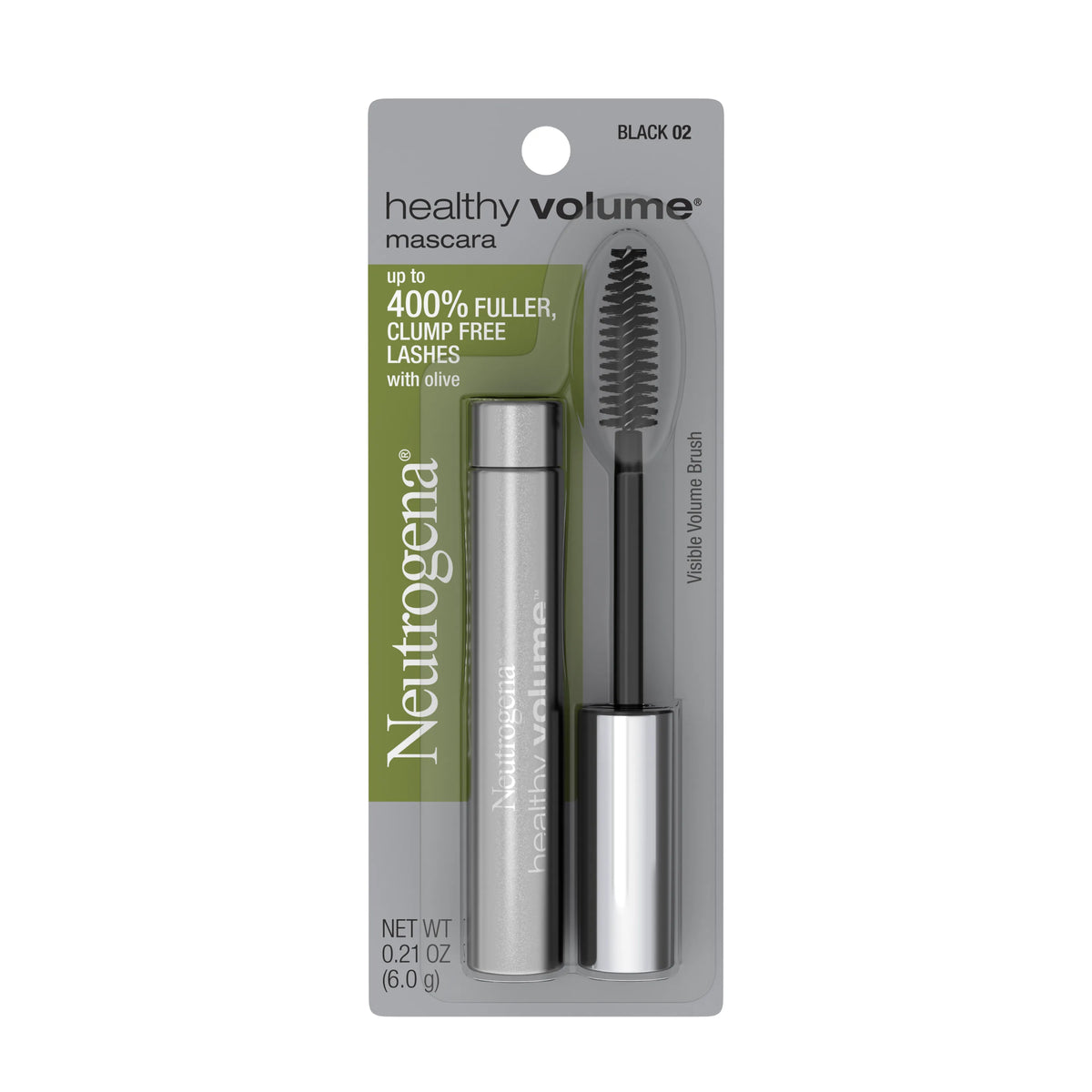 Neutrogena® Healthy Volume® Mascara, Black 02, .21 Oz - US 2636