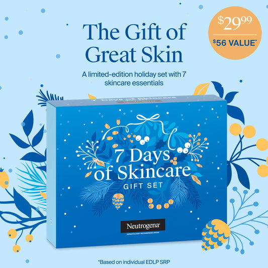 Neutrogena® 7 Days of Skincare Gift Set, 7 Items - US 3285