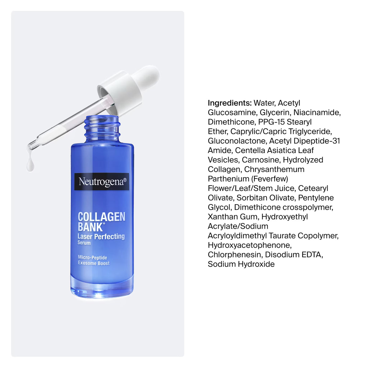 Neutrogena® Collagen Bank Laser Perfecting Serum, 1.0 Fl. Oz - US 6649