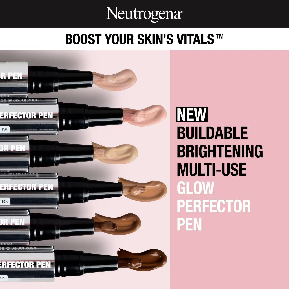 Neutrogena® Glow Perfector Pen, Tan, 0.1 OZ - US 6387