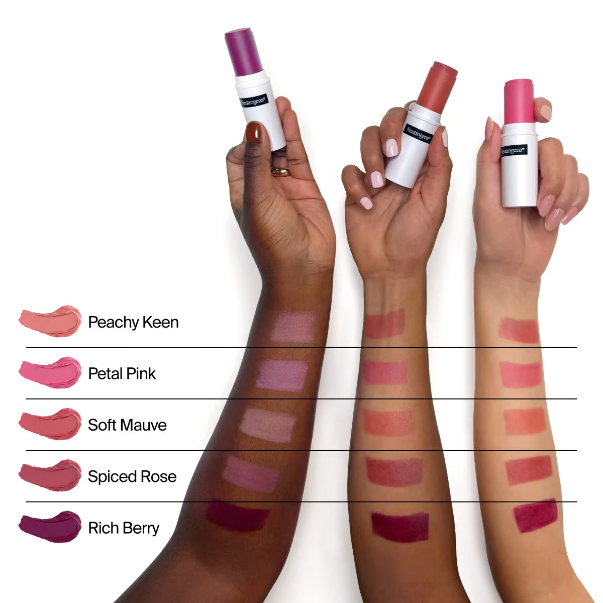 Neutrogena® Healthy Glow Blush Stick, Rich Berry, 0.3 oz - US 0340