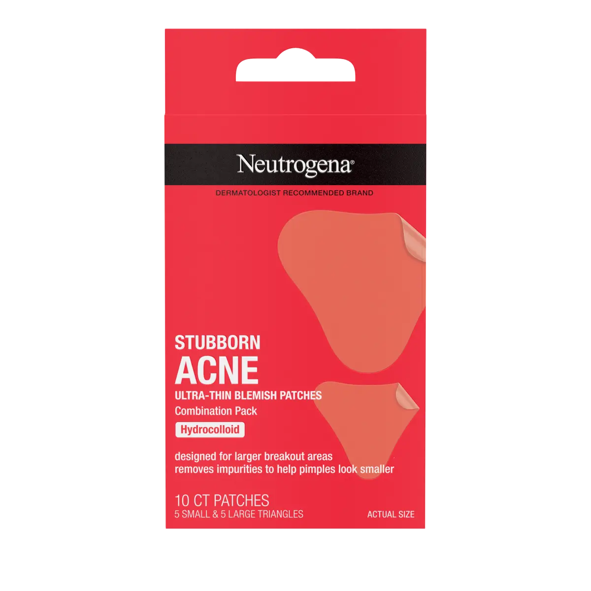 Neutrogena® Stubborn Acne Ultra-Thin Blemish Patches, Combination Pack, 10 Patches - US 8643