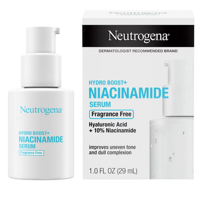 Neutrogena® Hydro Boost+ Niacinamide Serum, Fragrance Free, 1 Fl. Oz - US 2904