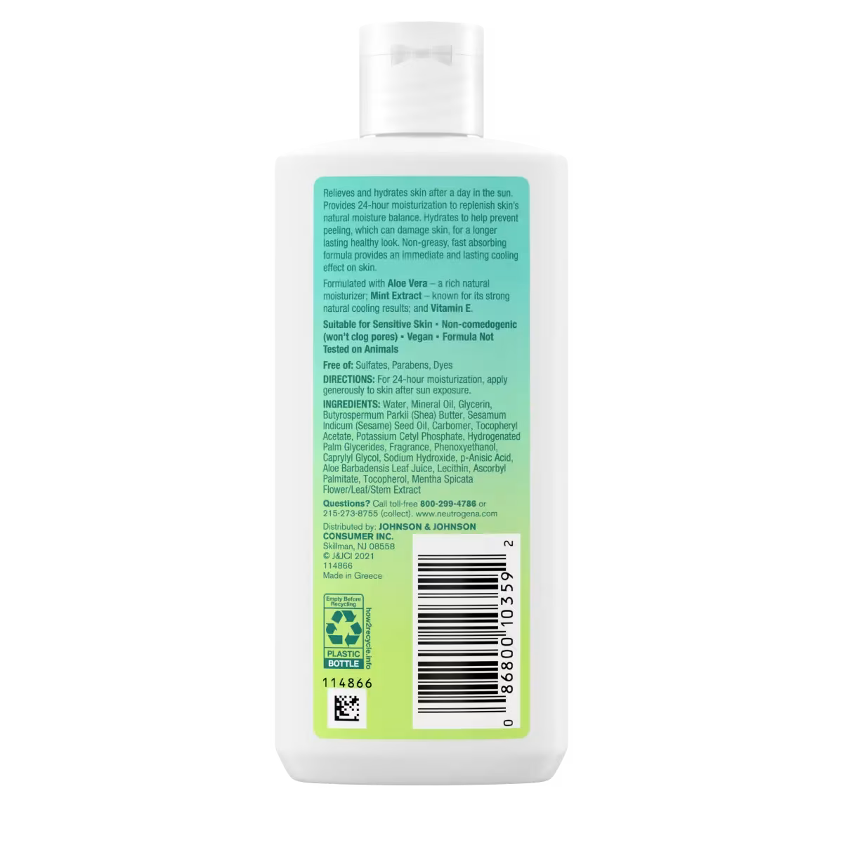 Neutrogena® Sun Rescue After Sun Replenishing Lotion, 6.7 Oz - US 4855