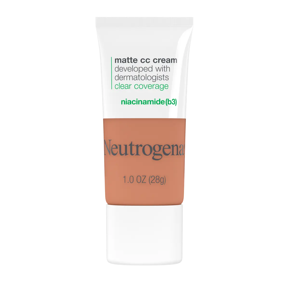 Neutrogena® Clear Coverage Flawless Matte CC Cream, Ginger 7.5, 1 Oz - US 9536