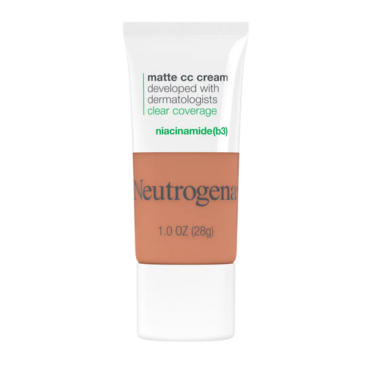 Neutrogena® Clear Coverage Flawless Matte CC Cream, Ginger 7.5, 1 Oz - US 9536