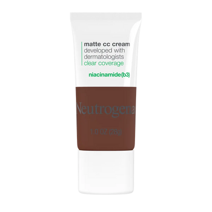 Neutrogena® Clear Coverage Flawless Matte CC Cream, Sienna 10.0, 1 Oz - US 8455