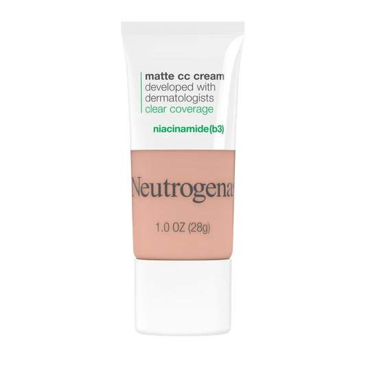 Neutrogena® Clear Coverage Flawless Matte CC Cream, Cool Beige 2.5, 1 Oz - US 7361