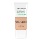Neutrogena® Clear Coverage Flawless Matte CC Cream, Warm Peach 2.7, 1 Oz - US 2914