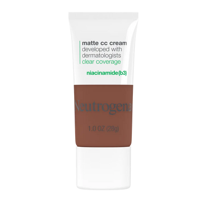 Neutrogena® Clear Coverage Flawless Matte CC Cream, Suede 9.2, 1 Oz - US 8622