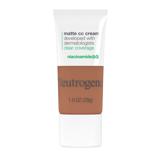 Neutrogena® Clear Coverage Flawless Matte CC Cream, Teak 8.3, 1 Oz - US 3210