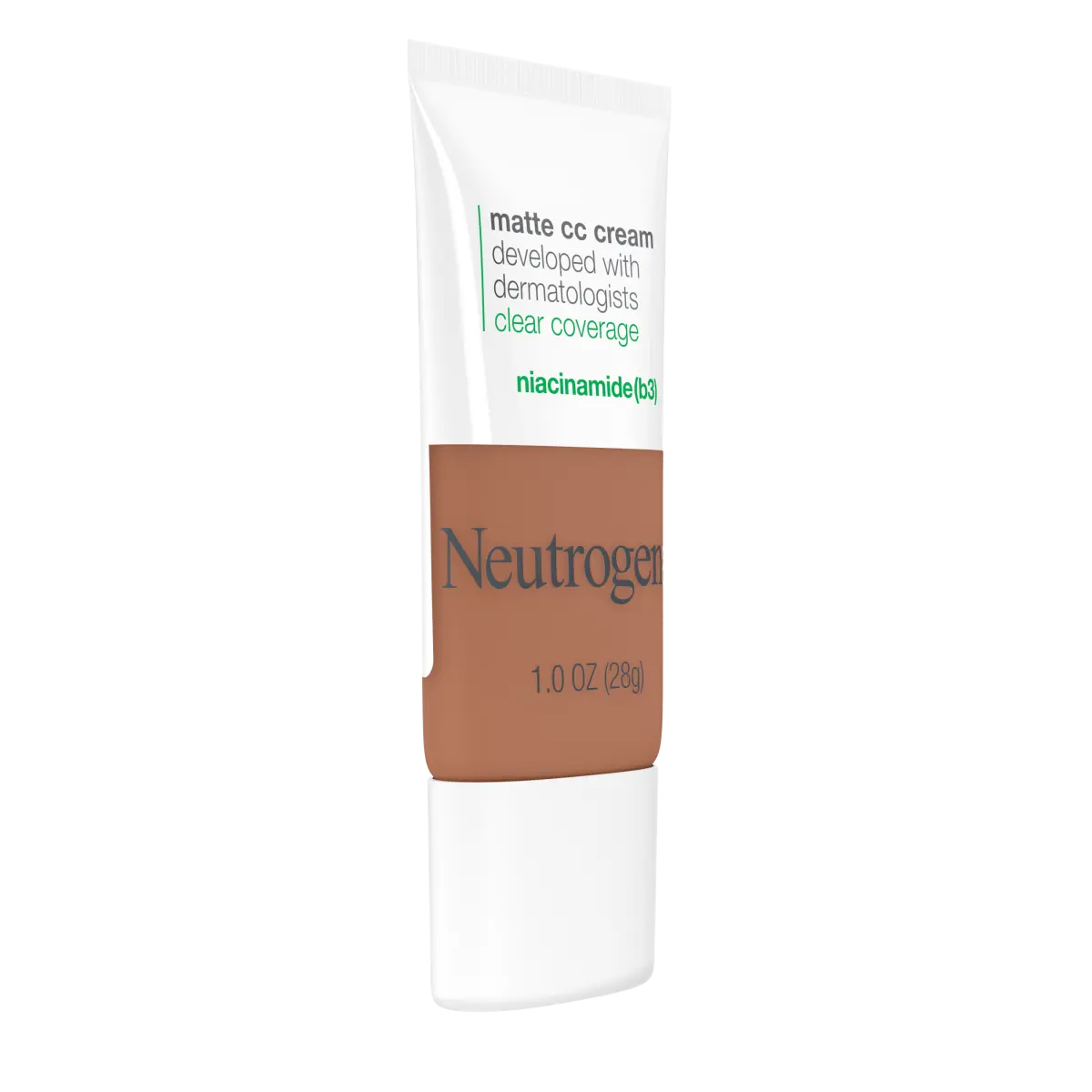 Neutrogena® Clear Coverage Flawless Matte CC Cream, Teak 8.3, 1 Oz - US 3210