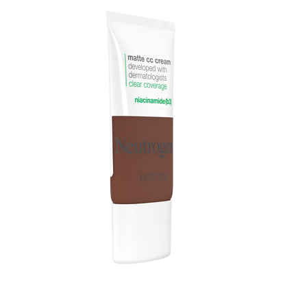 Neutrogena® Clear Coverage Flawless Matte CC Cream, Umber 9.7, 1 Oz - US 0438