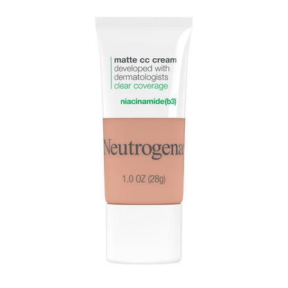 Neutrogena® Clear Coverage Flawless Matte CC Cream, Light Golden 4.7, 1 Oz - US 8517