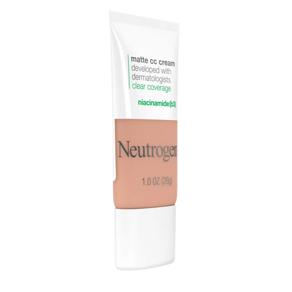 Neutrogena® Clear Coverage Flawless Matte CC Cream, Light Golden 4.7, 1 Oz - US 8517