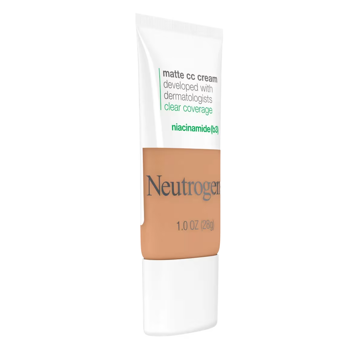 Neutrogena® Clear Coverage Flawless Matte CC Cream, Golden Ecru 6.7, 1 Oz - US 4324