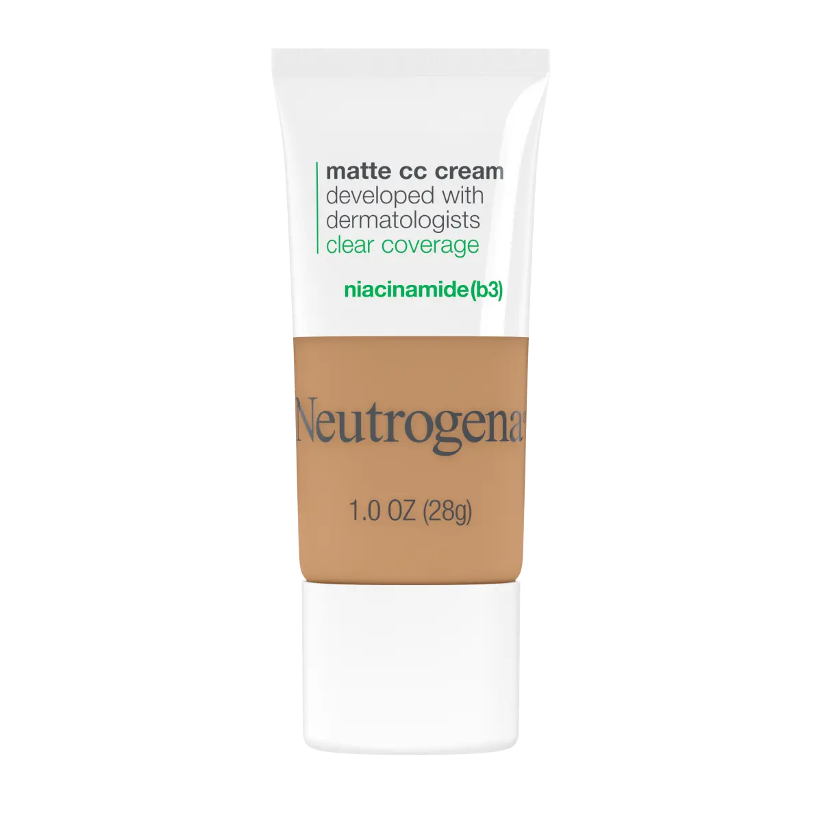 Neutrogena® Clear Coverage Flawless Matte CC Cream, Butterscotch 7.3, 1 Oz - US 3186