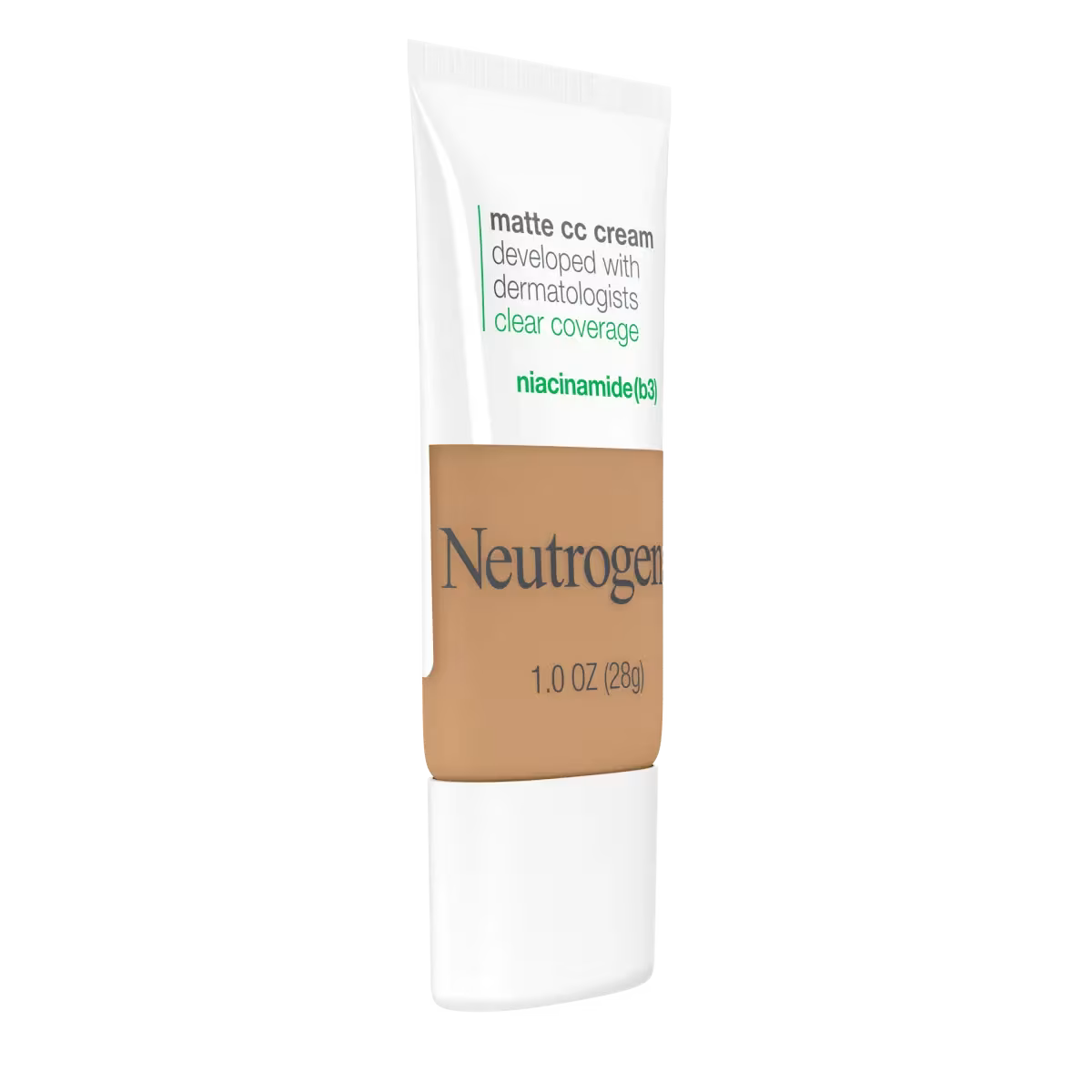 Neutrogena® Clear Coverage Flawless Matte CC Cream, Butterscotch 7.3, 1 Oz - US 3186