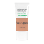 Neutrogena® Clear Coverage Flawless Matte CC Cream, Fawn 5.0, 1 Oz - US 9425