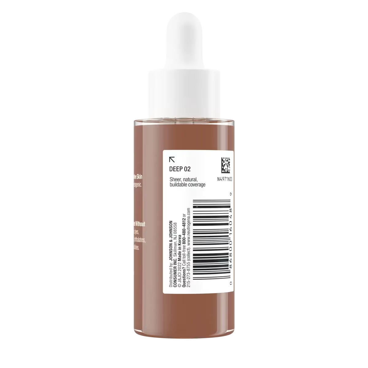 Neutrogena® Healthy Skin Sensitive Skin Serum Foundation, Deep 02, 1 Oz - US 0317