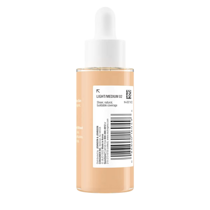 Neutrogena® Healthy Skin Sensitive Skin Serum Foundation, Light/Medium 02, 1 Oz - US 4134