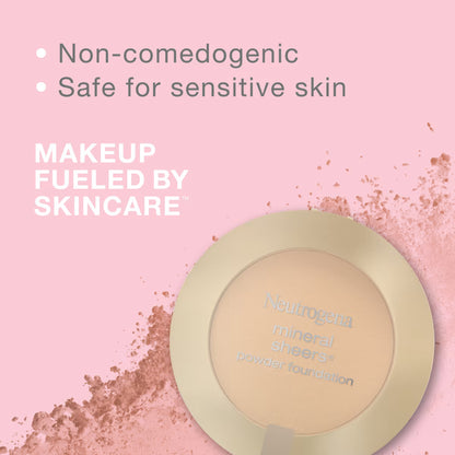 Neutrogena® Mineral Sheers Compact Powder Foundation, Natural Ivory 20, .34 Oz - US 9833