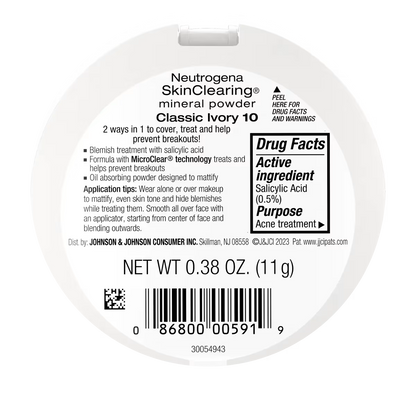SkinClearing Mineral Powder - Classic Ivory (10) - US 1770