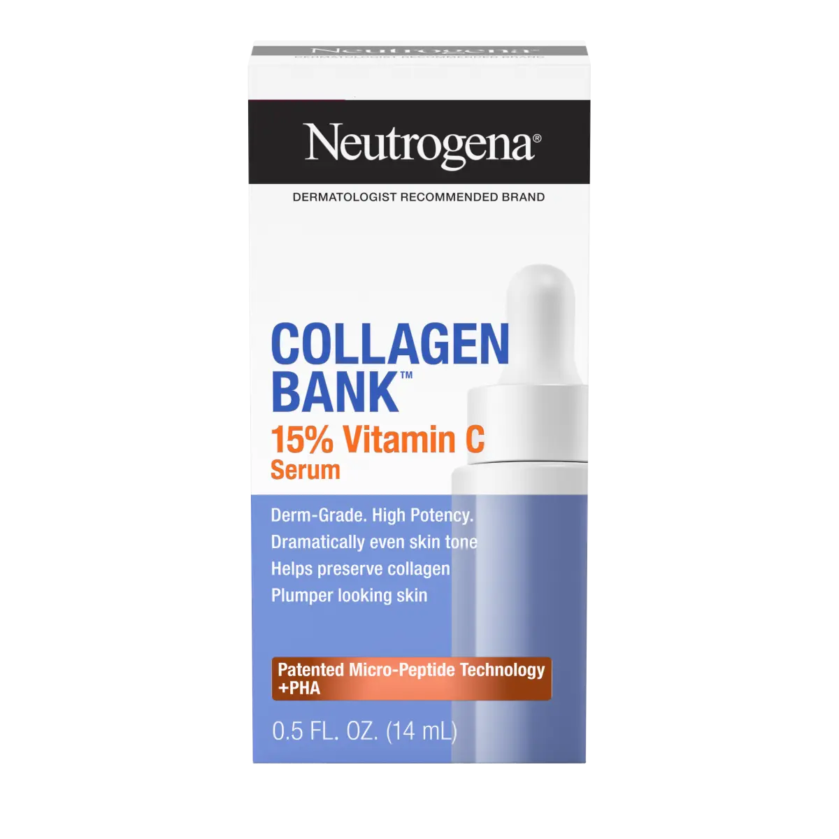 Neutrogena® Collagen Bank 15% Vitamin C Glow Serum, 0.5 Fl. Oz - US 2411