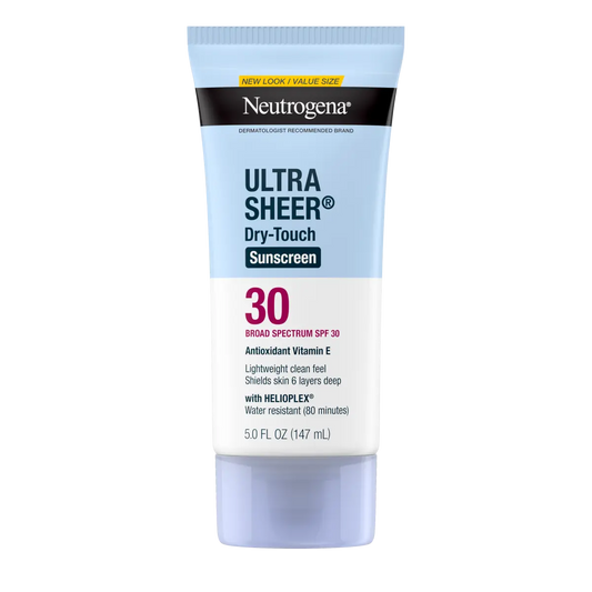 Neutrogena® Ultra Sheer Dry-Touch Sunscreen Lotion Broad Spectrum SPF 30, 5 Fl. Oz - US 9160