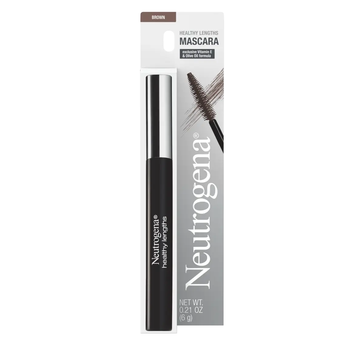Neutrogena® Healthy Lengths Lengthening Mascara, Brown, 0.21 Oz - US 5552
