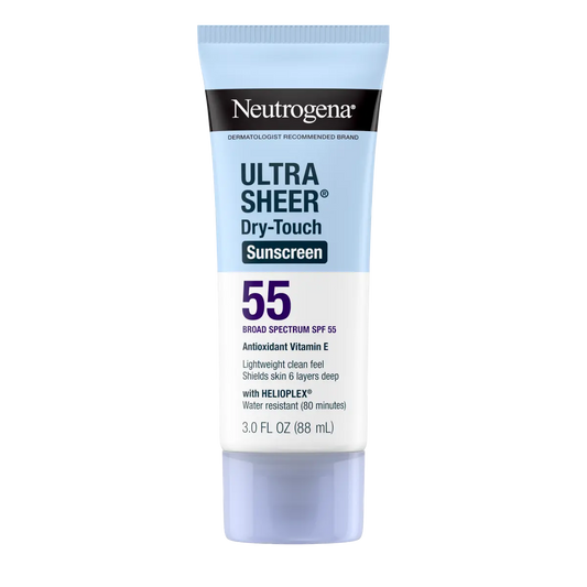 Neutrogena® Ultra Sheer Dry-Touch Sunscreen Lotion Broad Spectrum SPF 55, 3 Fl. Oz - US 0898