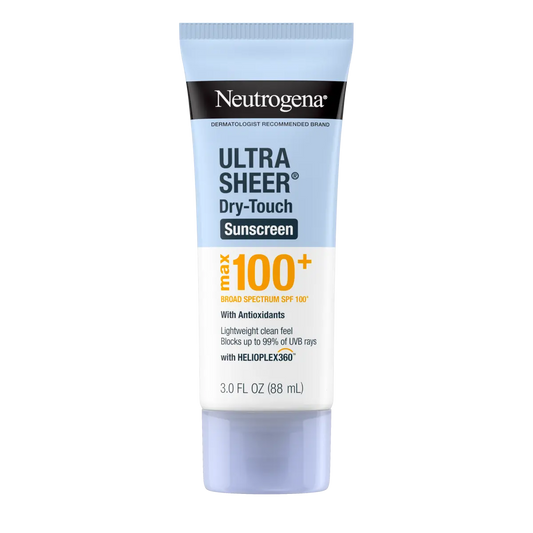 Neutrogena® Ultra Sheer Dry-Touch Broad Spectrum Max SPF 100+ Body Sunscreen, 3 Oz - US 5698