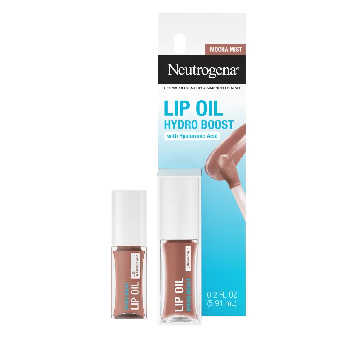Neutrogena® Hydro Boost Lip Oil, Mocha Mist, .2 Fl. Oz - US 8936