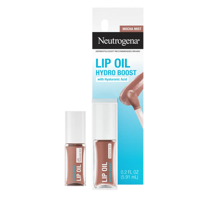 Neutrogena® Hydro Boost Lip Oil, Mocha Mist, .2 Fl. Oz - US 8936