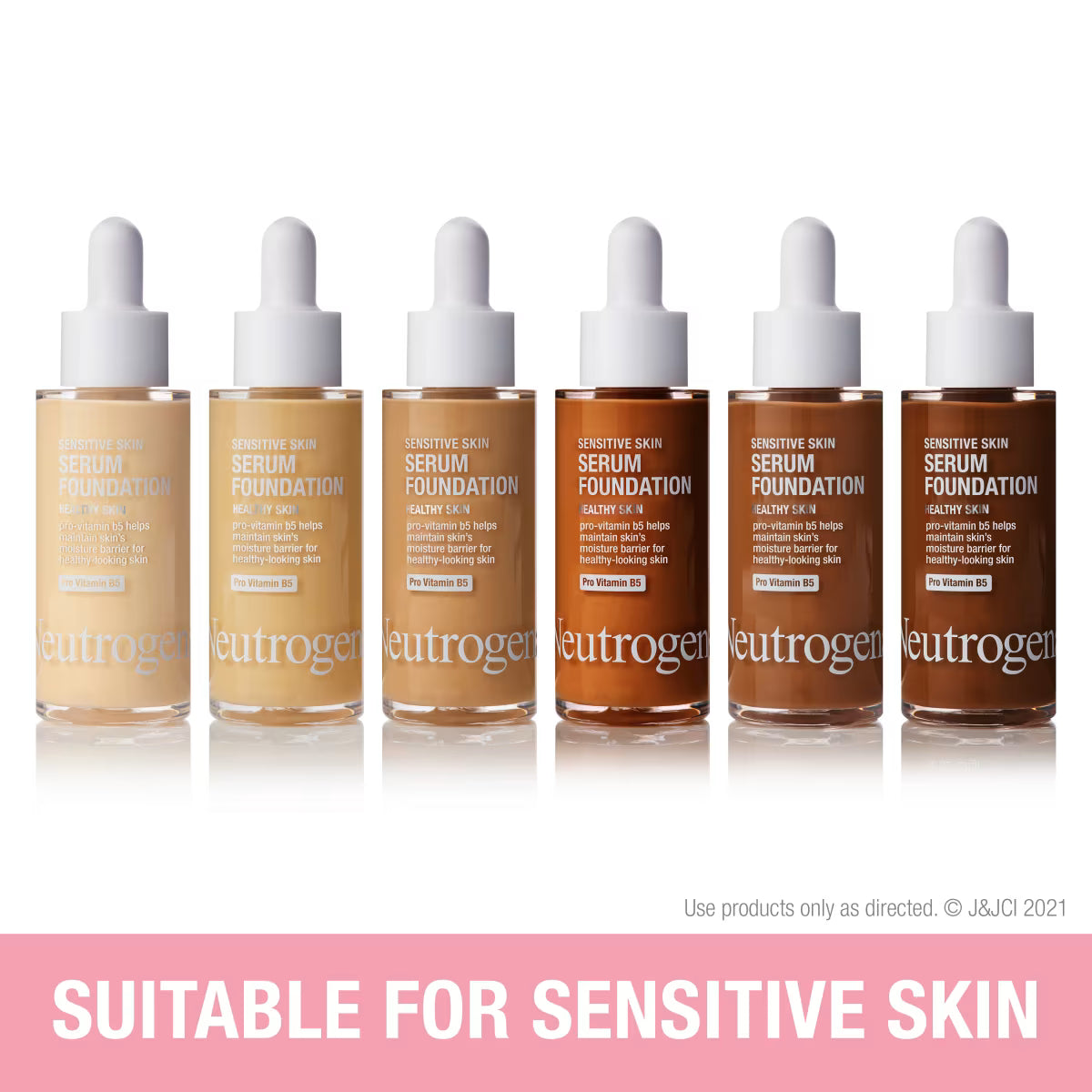 Neutrogena® Healthy Skin Sensitive Skin Serum Foundation, Medium 03, 1 Oz - US 6488