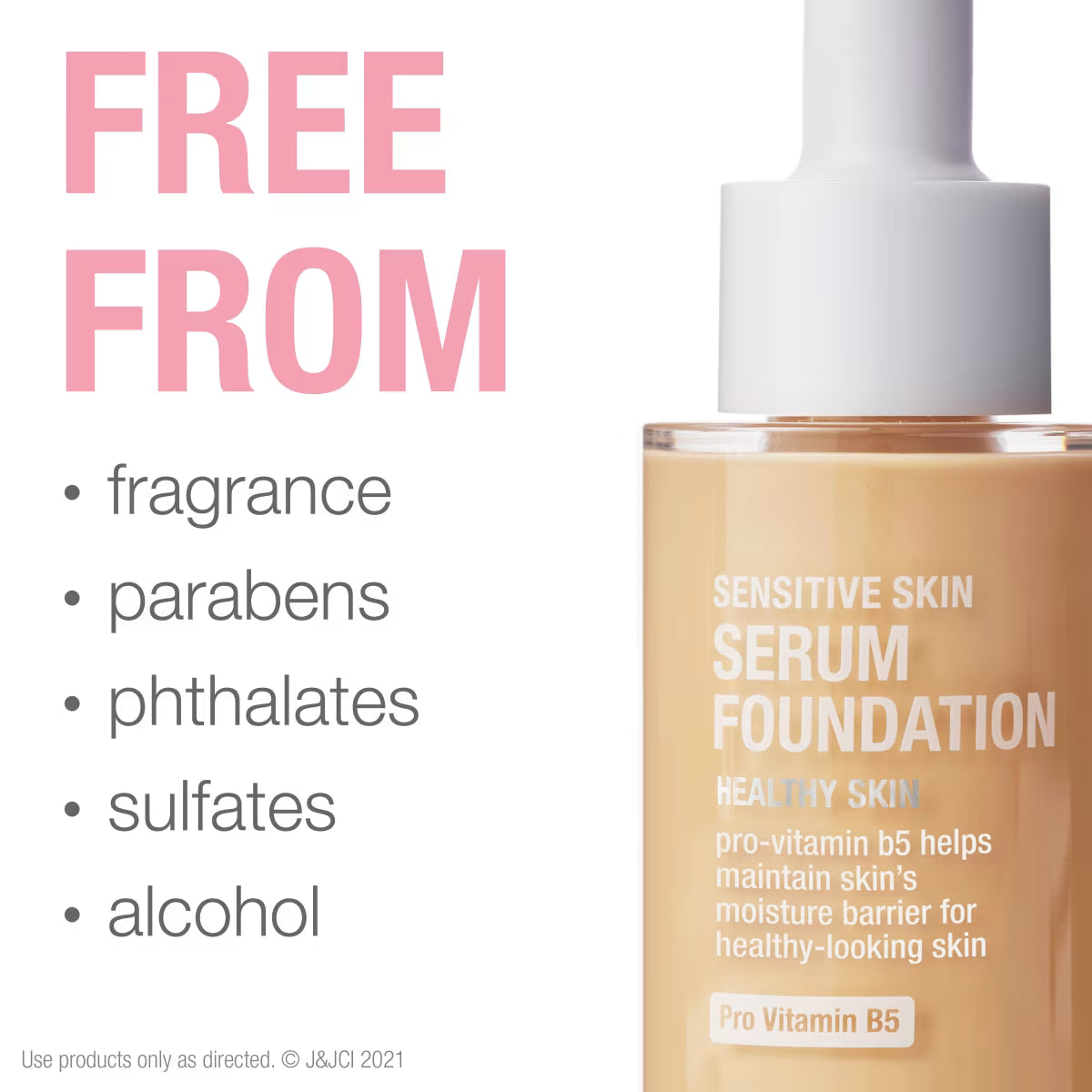 Neutrogena® Healthy Skin Sensitive Skin Serum Foundation, Light/Medium 03, 1 Oz - US 7801