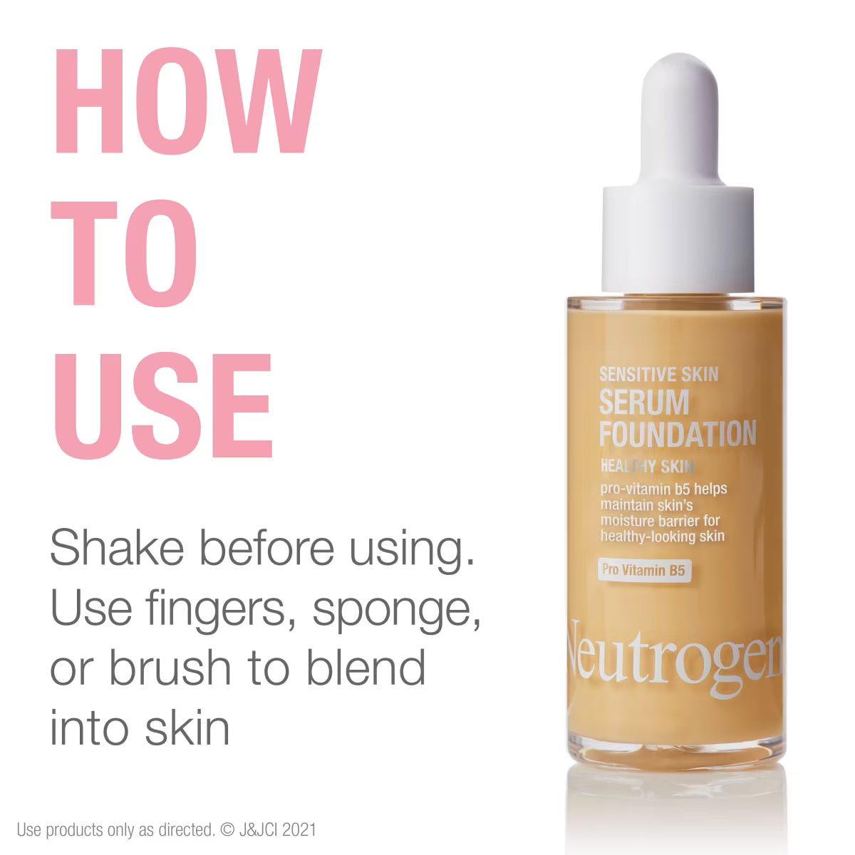 Neutrogena® Healthy Skin Sensitive Skin Serum Foundation, Medium 03, 1 Oz - US 6488