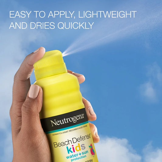 Neutrogena® Beach Defense Kids Sunscreen Spray Broad Spectrum SPF 70, 6.5 Oz - US 7499