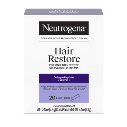 Neutrogena® Hair Restore Pro-Collagen Peptide Supplement, 20 Packs - US 7859