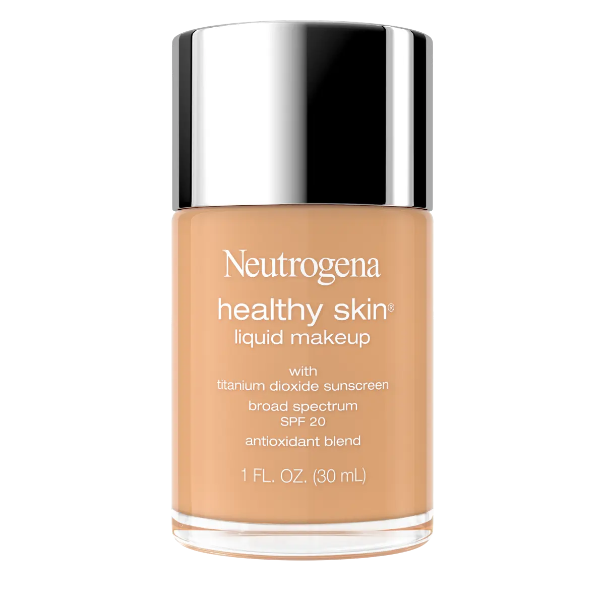 Neutrogena® Healthy Skin Liquid Foundation Makeup Broad Spectrum SPF 20, 360N Creamy Beige, 1 Fl. Oz - US 6430