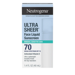 Neutrogena® Ultra Sheer® Mineral Face Liquid Sunscreen Broad Spectrum SPF 70, 1.4 Fl. Oz - US 5511